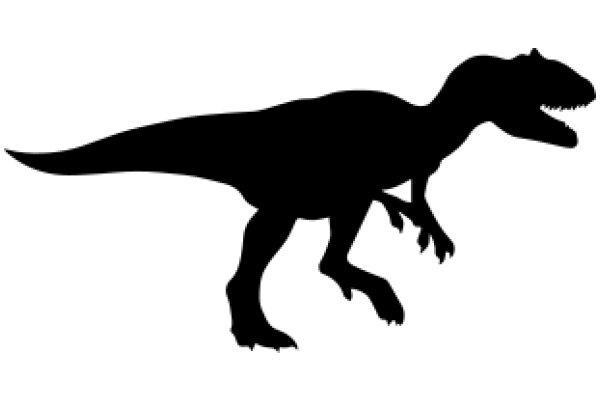 Silhouette of a T-Rex: A Classic Icon of Prehistoric Life