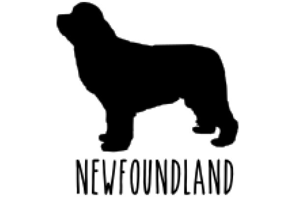 Newfoundland Silhouette: A Symbol of Loyalty and Strength