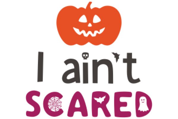 Halloween-themed Graphic with a Playful Message