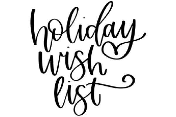 Holiday Wish List: A Festive Call to Action