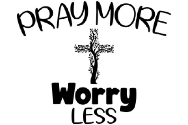 Worry Less, Pray More: A Daily Reminder for Inner Peace