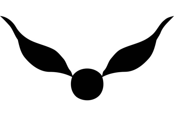 Stylized Logo of a Bird with a Round Body