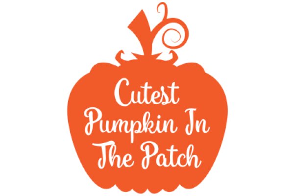 Cute Pumpkin In The Patch: A Playful Autumn Scene