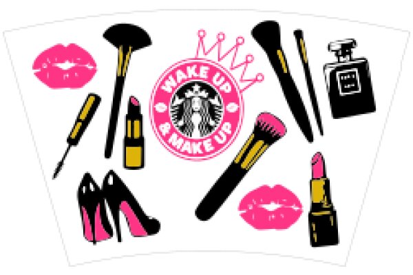 A Collection of Starbucks-themed Makeup and Beauty Items