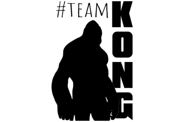 Team Kong: A Silhouette Poster