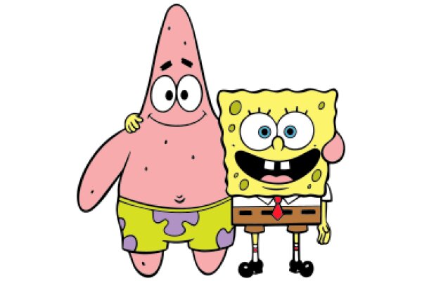 A Friendly Encounter: SpongeBob and Patrick Star