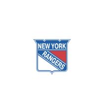 New York Rangers Logo on a White Background