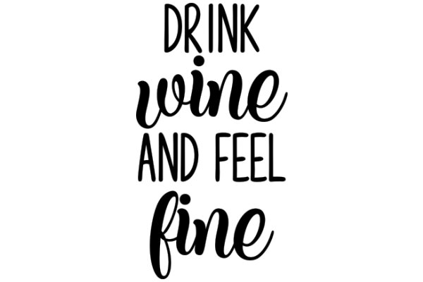 Drink, Wine, and Feel Fine: A Guide to Relaxation and Enjoyment