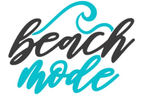 Stylish Beach Mode Logo