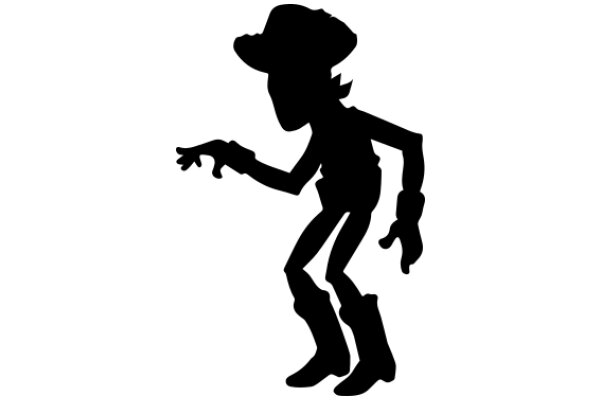 Silhouette of a Cowboy: A Classic Icon of the Wild West