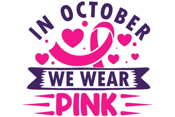 October Awareness Poster: In Support of Breast Cancer Awareness