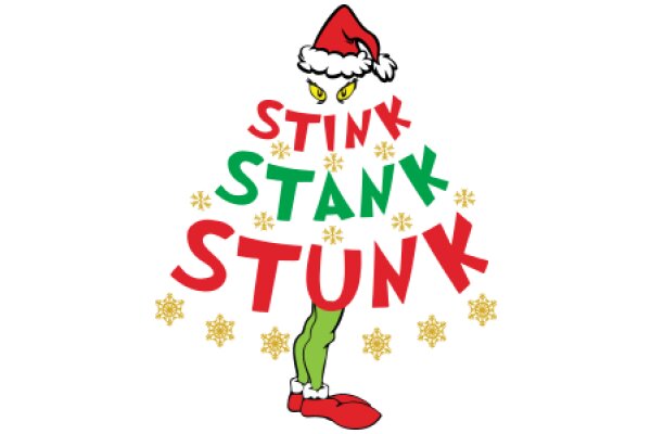 Stinky Santa's Festive Christmas Tree