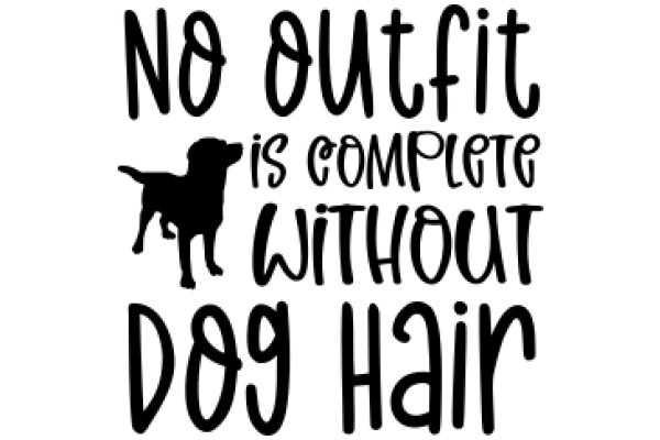 No Outfit is Complete Without Dog Hair