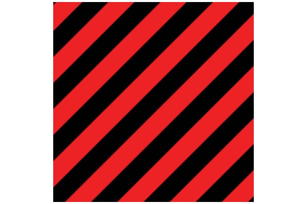 Vibrant Red and Black Stripes