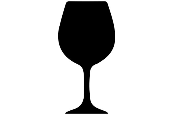 Simplistic Wine Glass Icon