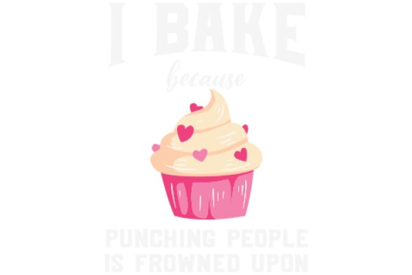 Baking Because: A Delightful Cupcake with a Heartfelt Message