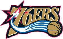 Vibrant Logo of the 76ers Basketball Team