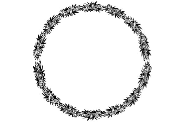 Intricate Floral Wreath