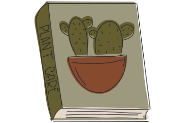 A Playful Illustration of a Plant Care Book