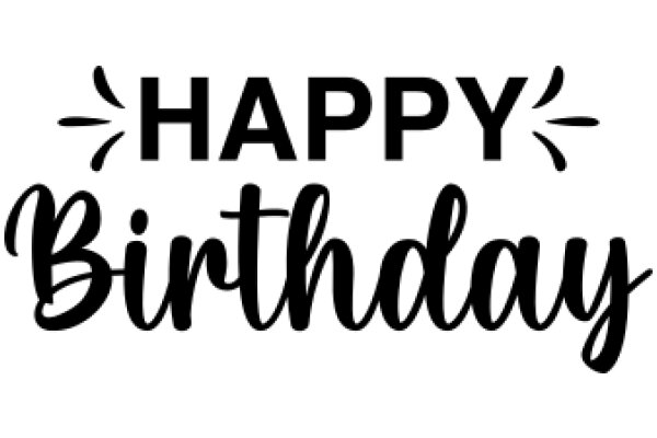 Happy Birthday Wishes: A Graphic Design for Celebrating Birthdays