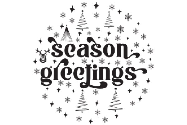 Season's Greetings: A Festive Illustration