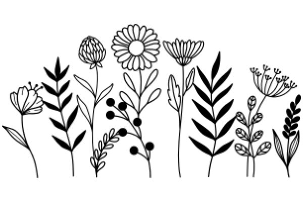 A Collection of Floral Illustrations