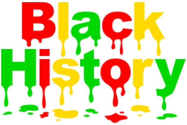 Vibrant and Colorful Black History Month Poster