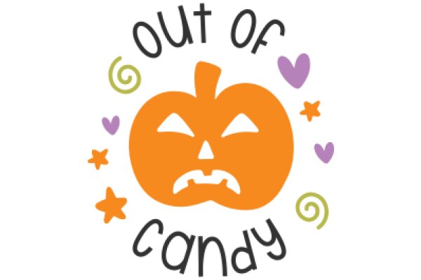 Out of Candy: A Playful Halloween Design