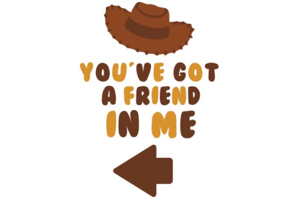 A Playful Promotion for a Cowboy Hat and a Friendship Arrow