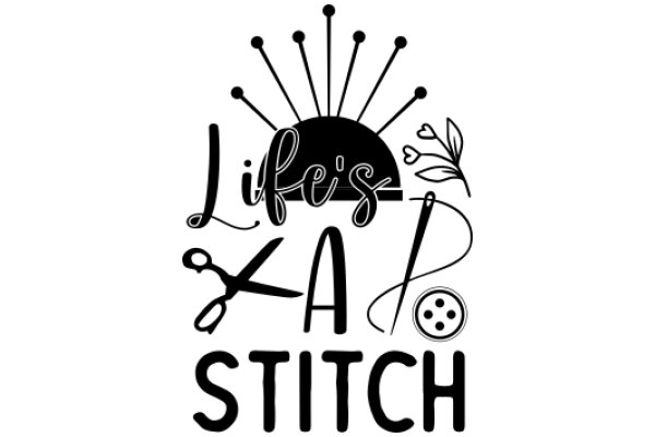 Life's a Stitch: A Collection of Sewing Supplies and Tools