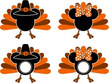 A Festive Collection of Thanksgiving-Themed Turkey Illustrations