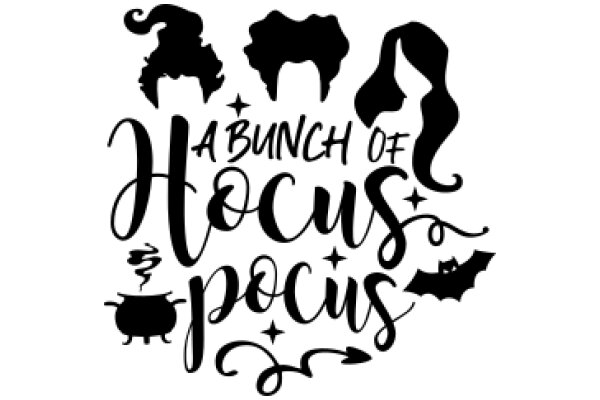 A Bundle of Hocus Pocus: A Collection of Halloween-Themed Silhouettes