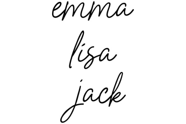 Emma Lisa Jack: A Handwritten Signature