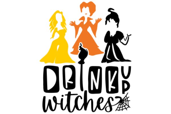 Drink Up Witches: A Playful Halloween Advertisement