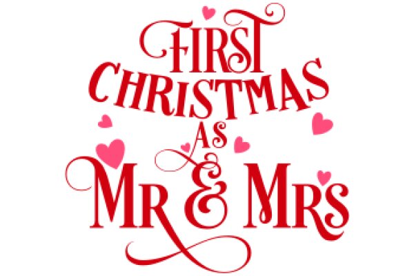 Celebrating the First Christmas as Mr and Mrs