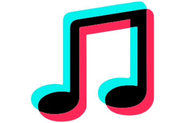 Vibrant Musical Note Icon