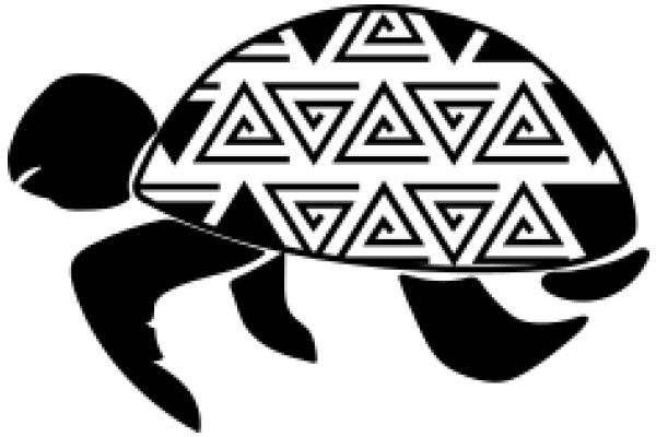 Stylized Turtle with Intricate Patterns