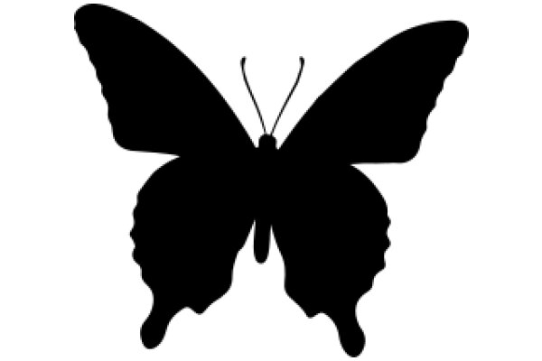 Silhouette of a Butterfly: A Symbol of Transformation and Beauty