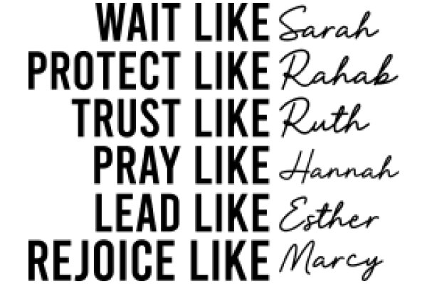 Wait, Protect, Trust, Pray, Lead, Rejoice: A Collection of Inspirational Quotes