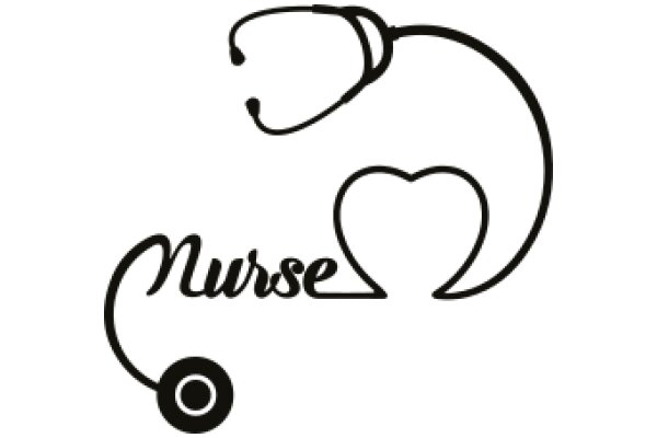 Nurse's Stethoscope and Heart Symbol: A Visual Representation of the Profession of Nursing