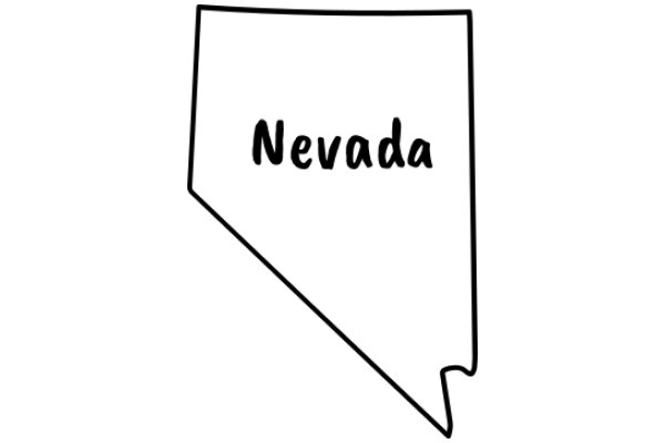 Simplistic Map of Nevada