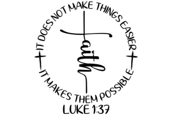 Faith and Ease: A Quote from Luke 1:37