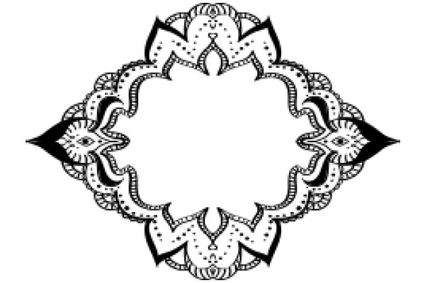 Intricate Pattern: A Symmetrical Artwork