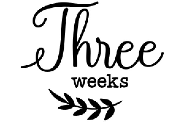 Three Weeks: A Journey of Transformation