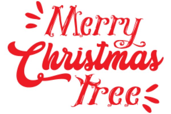 Merry Christmas Tree: A Festive Holiday Greeting