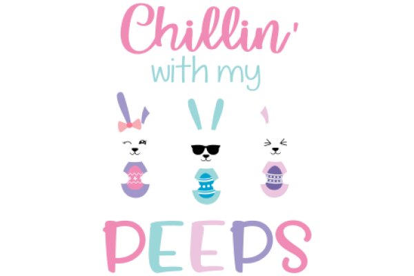 Chillin' with My Peeps: A Playful Easter Celebration