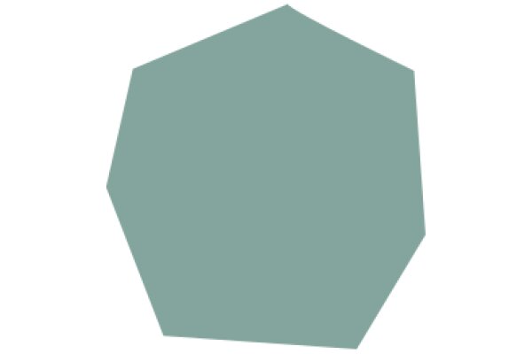 A Solid Geometric Shape in a Soft Pastel Color