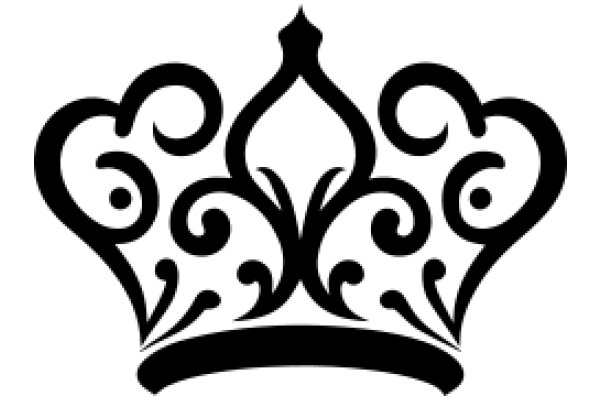 Elegant Black Crown Design