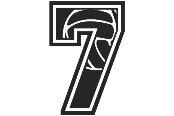 Stylized Logo of a Volleyball