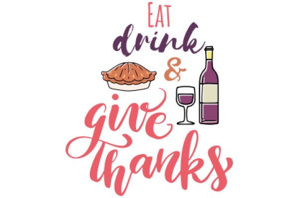 Eat, Drink, and Give Thanks: A Graphic Design for the Holidays